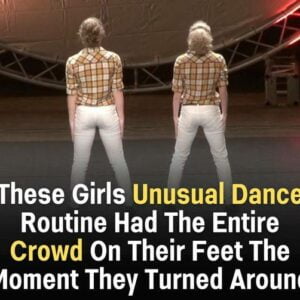 WATCH: This Unusual Dance Routine by Two Girls Had the Entire Crowd On Their Feet from the Moment They Turned Around!