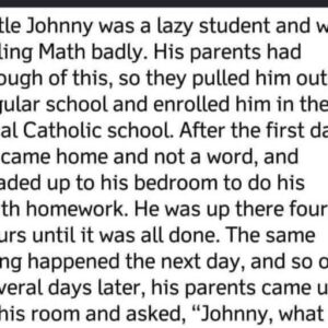 A New Start for Little Johnny